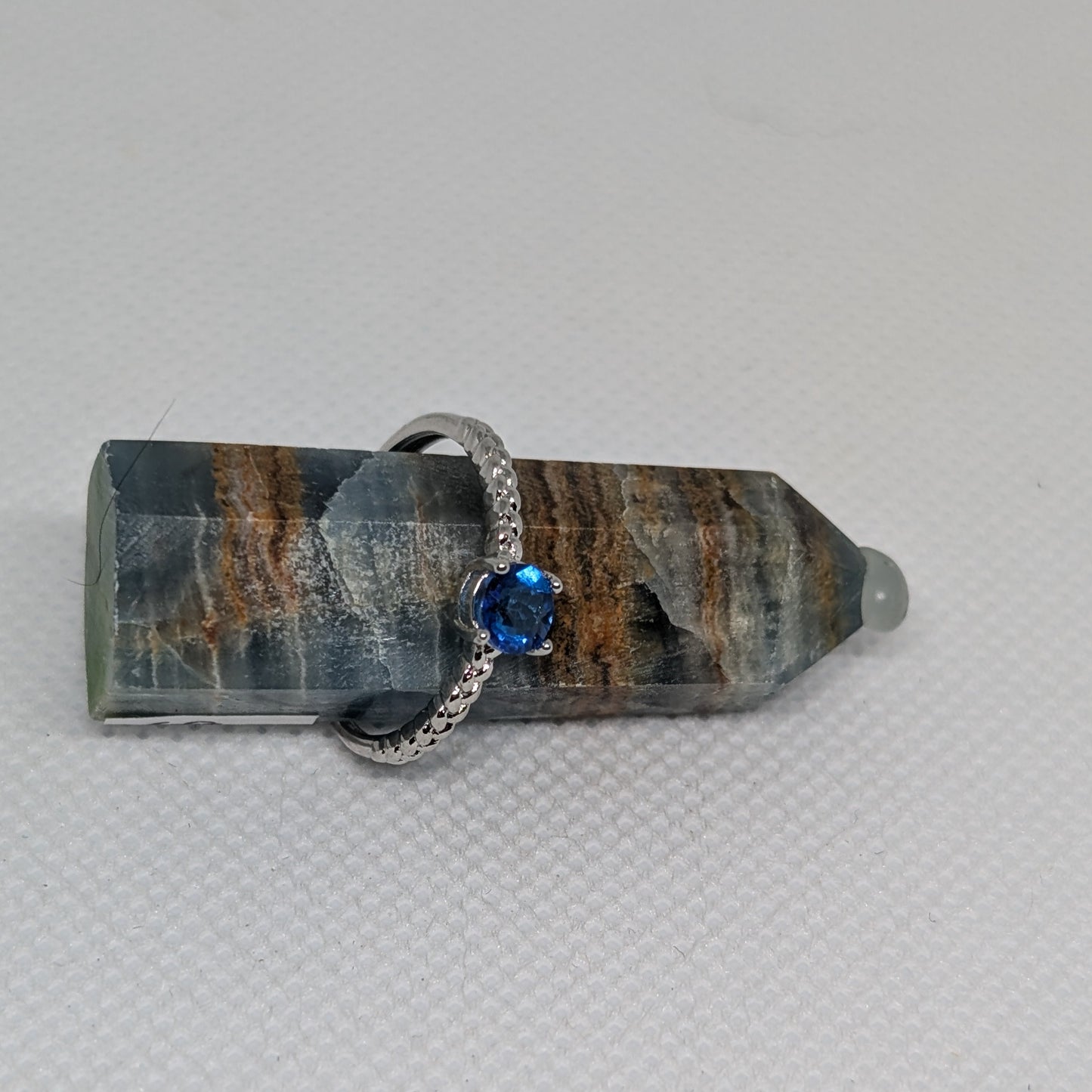 Topaz Adjustable Ring