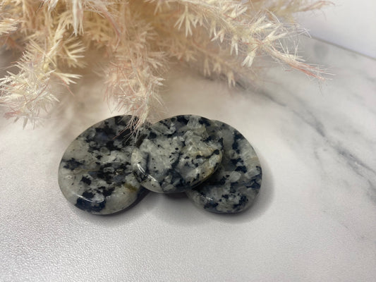 Rainbow Moonstone Worry Stone