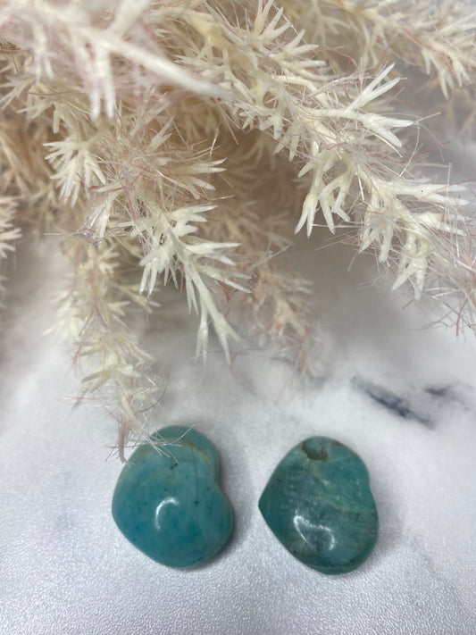 Amazonite Heart