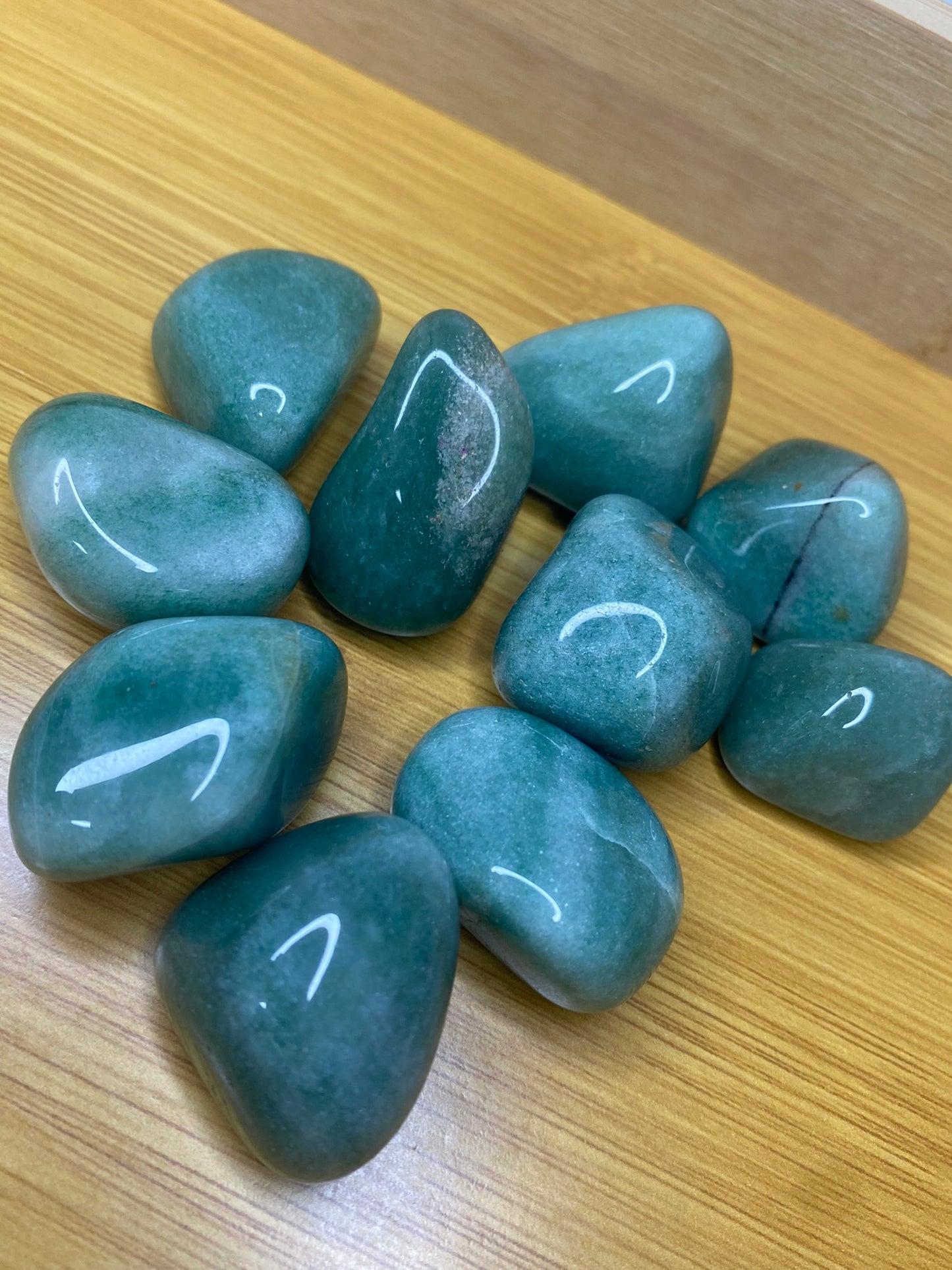 Green Aventurine Tumbles