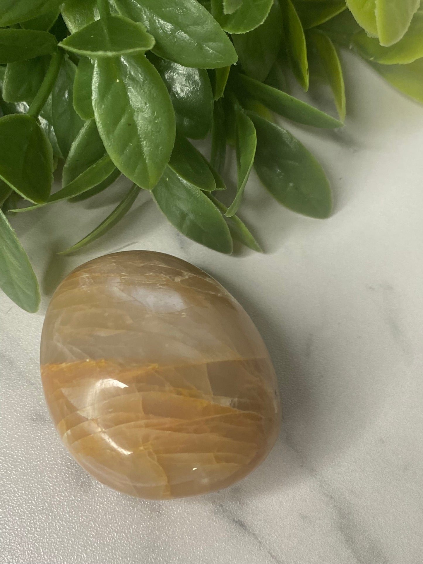 Peach Moonstone Palmstone