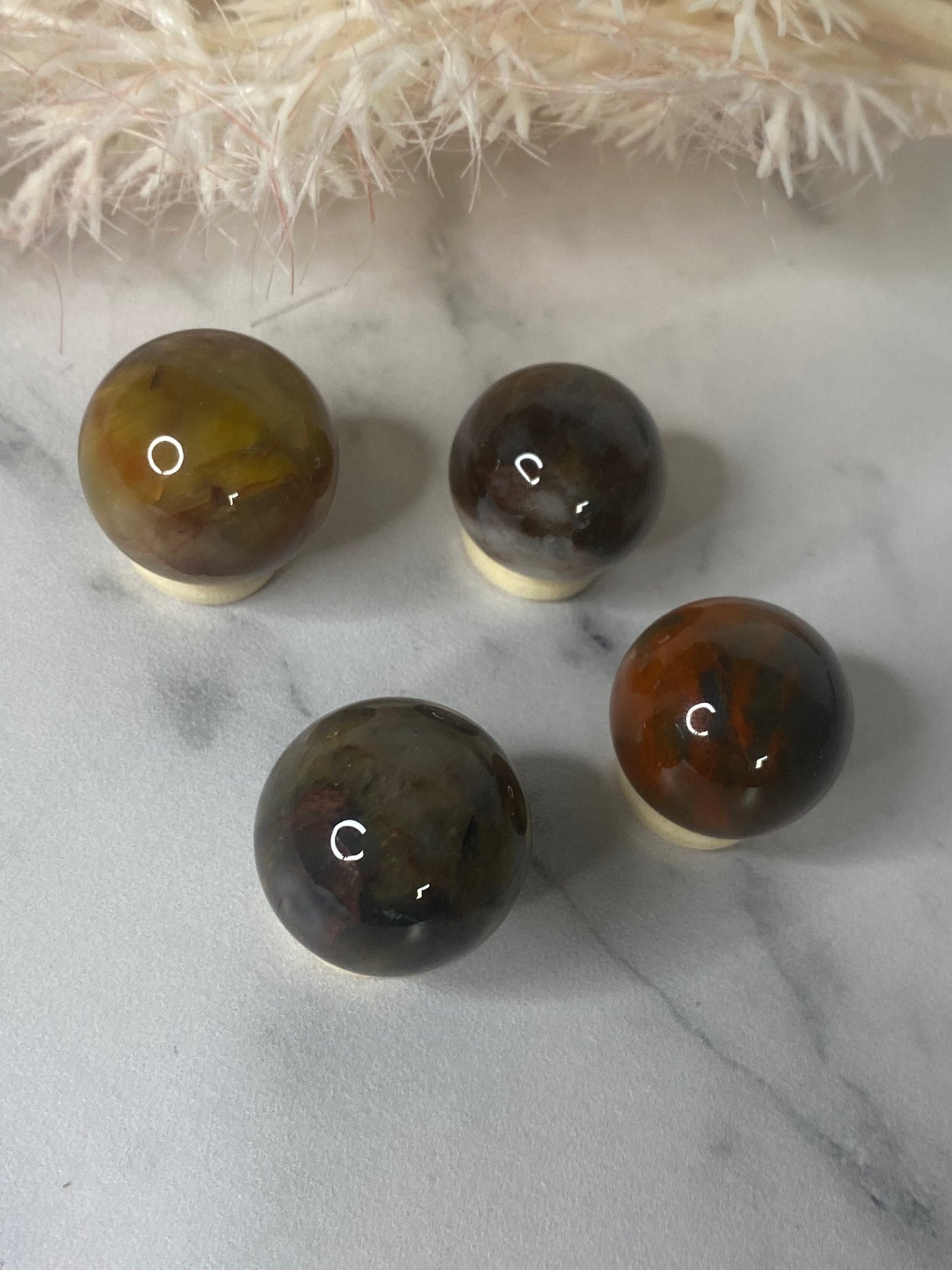 Pietersite Mini Spheres