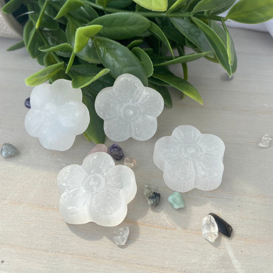 Selenite Flowers