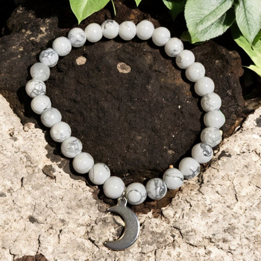 Howlite bracelet