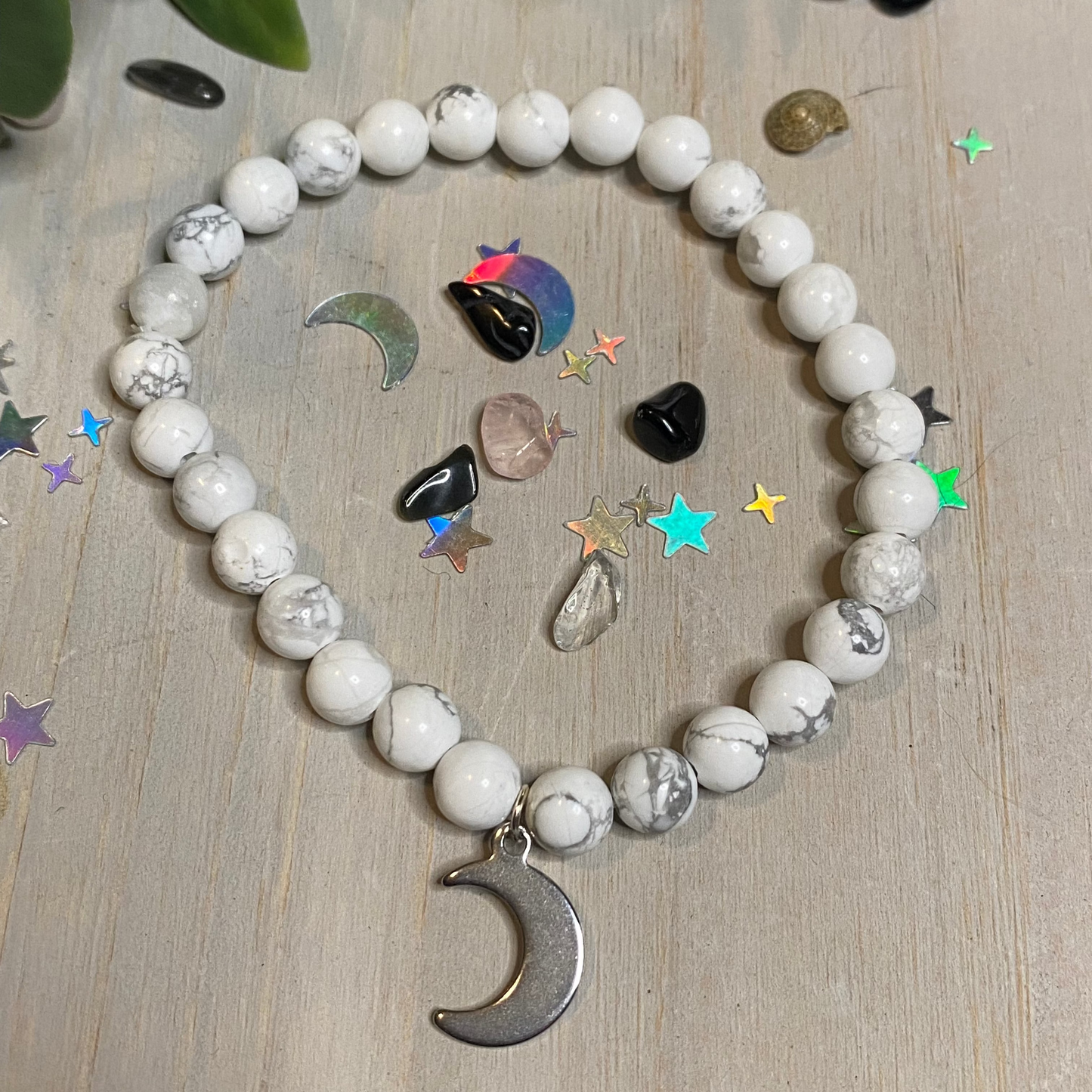 Howlite bracelet