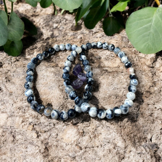 Orca Agate Bracelet