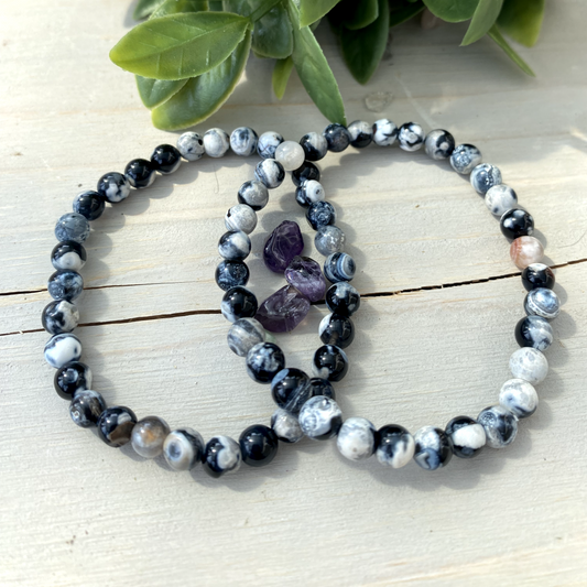 Orca Agate Bracelet