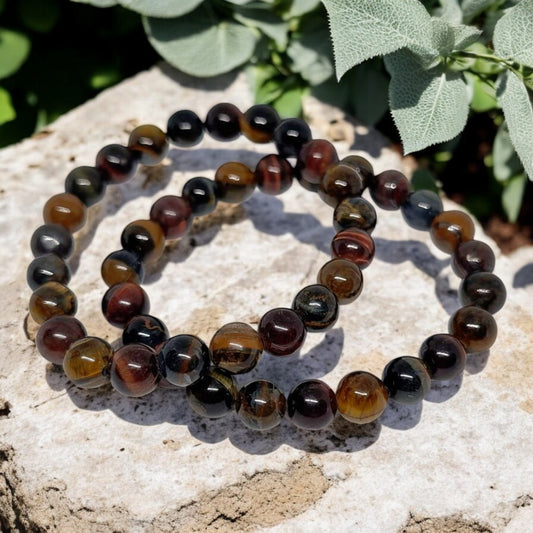 3 Colour Tiger Eye Bracelet