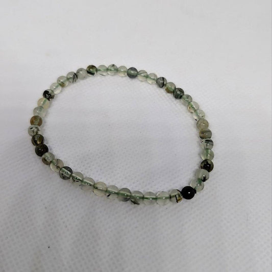 Prehnite Bead Bracelet